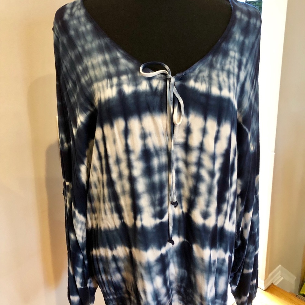 Young, Fabulous and Broke Tie Dye Top